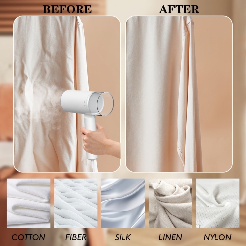 Handheld Steamer for Clothes, 1200W Foldable Travel Steamer with 200ml Water Tank, Clothes Steamer for Home Travel