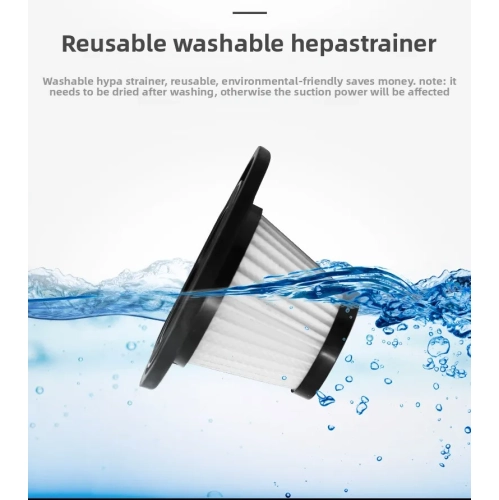 Car Vacuum Cleaner, Used for Dry And Wet Cleaning, Handheld Vacuum Cleaner, Easy to Clean Pet Hair - Keyboard Cleaning, Multi Scenario Use