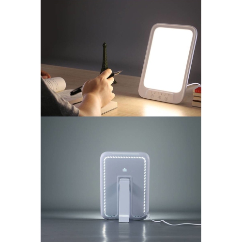 LED Light Therapy Lamp,UV-Free Therapy Light with Adjustable Brightness Color Temperature,Full Spectrum Light for Home Office