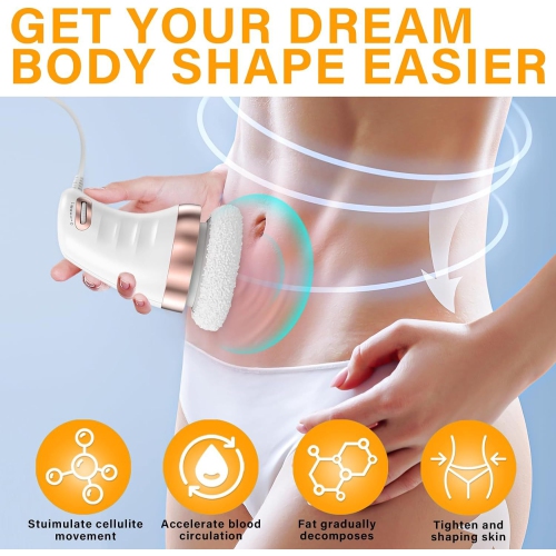 Electric Cellulite Massager-Body Contouring Massager,Body Sculpting Machine,Body Massager for Abdomen Legs Arms Thighs