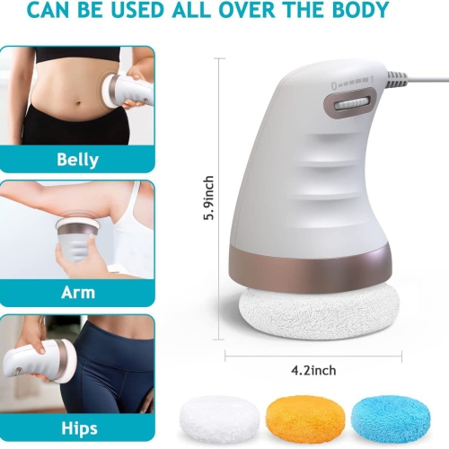 Electric Cellulite Massager-Body Contouring Massager,Body Sculpting Machine,Body Massager for Abdomen Legs Arms Thighs