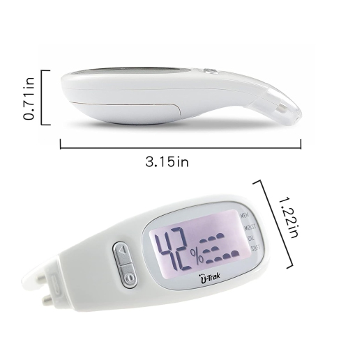 Facial Moisture Tester Skin Analyzer Facial Hydration Meter Skin Machine Analyzer Digital Water Oil Tester for Face Skin Care