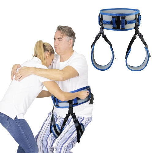 MYACUC  Stroke Recovery Standing Belt Elderly Patient Hemiplegia Standing Aid Walking Rehabilitation Trainer Belt Size L