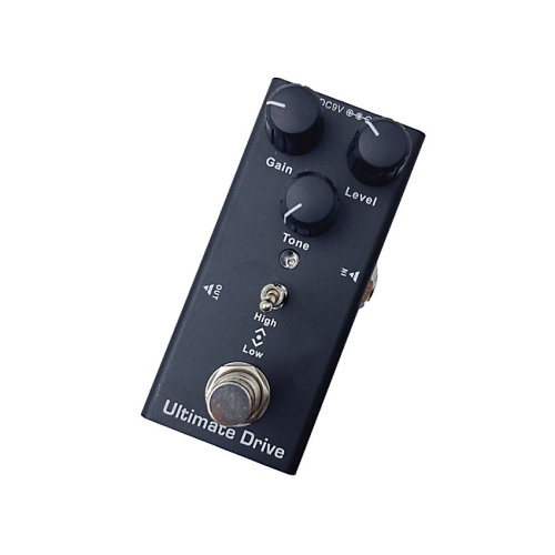 Overdrive | Warm and full sound | For all styles | Professional guitar effects | Black - Extreme Overdrive