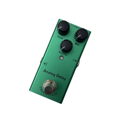 Overdrive | Warm, rich sound | Suitable for all styles | Professional guitar effects | Dark green - Analog Delay