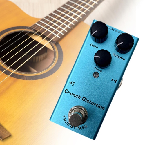 Overdrive | Warm and full sound | For all styles | Professional guitar effects | Blue - British Distortion