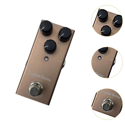 Overdrive | Warm, rich sound | Suitable for all styles | Professional guitar effects | Brown - Digital Delay
