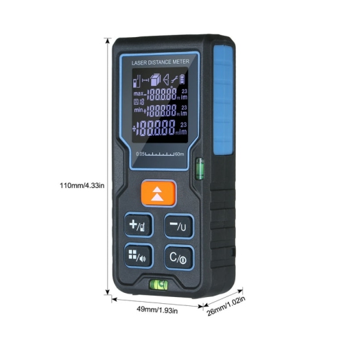 Laser distance meter precision electronic ruler laser ruler handheld infrared measuring instrument 60M