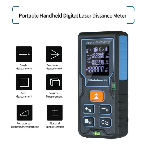Laser distance meter precision electronic ruler laser ruler handheld infrared measuring instrument 100M