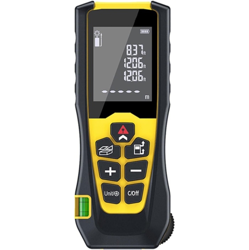 Altimeter Handheld Laser Distance Meter Measuring Electronic Device LCD Display Digital Distance Meter - 100m/328ft