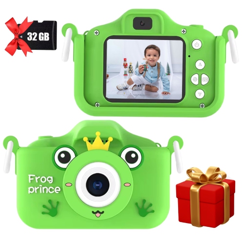 MAKATA Kids' Digital Camera 48MP with HD Video Recording Games and MP3 Music, Fun Toy Camera for Children Under 13 Years Old, Birthday Christmas for