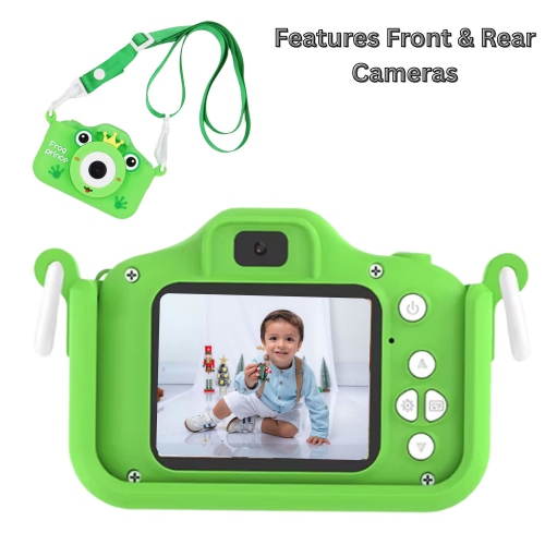 MAKATA Kids' Digital Camera 48MP with HD Video Recording Games and MP3 Music, Fun Toy Camera for Children Under 13 Years Old, Birthday Christmas for