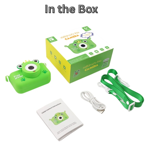 MAKATA Kids' Digital Camera 48MP with HD Video Recording Games and MP3 Music, Fun Toy Camera for Children Under 13 Years Old, Birthday Christmas for