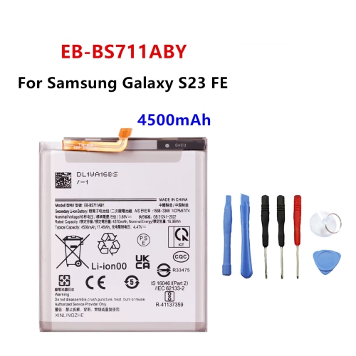 Replacement Battery & Repair Tools Compatible for Samsung Galalxy S23 FE, EB-BS711ABY