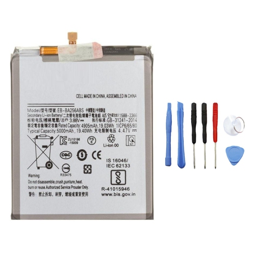 CSMART  Replacement Battery & Repair Tools Compatible for Samsung Galalxy A25 5G / A35 5G (A356) / A55 5G (Sm-A556B), Eb-Ba256Abs