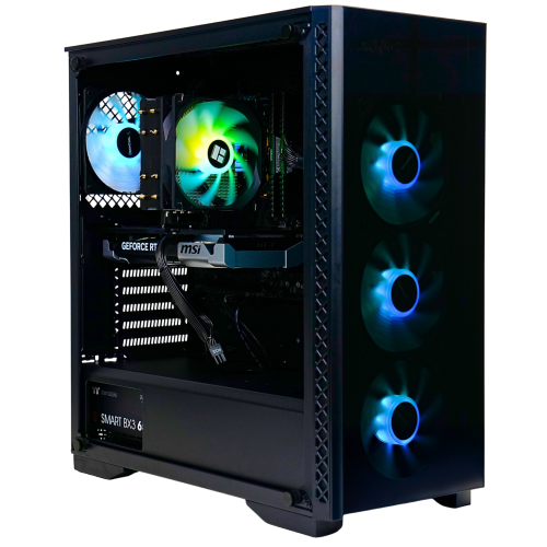 TW6001  Techwhiz Gaming Computer - ( Intel I7-12700Kf - Rtx 5070 - 32 GB Ram Ddr 4 - 2 Tb SSD - Windows 11 Pro - Wifi - Free Keyboard Mouse) 1 Year