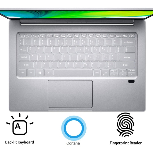 Acer Swift 3 SF314 Laptop, AMD 8-Core Ryzen 7 5700U, 14" FHD IPS Display, AMD Radeon Graphics, 8GB LPDDR4 4TB SSD, Backlit KB, Fingerprint, HDMI 2.0,