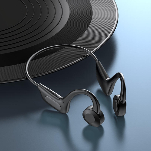 Wireless Outdoor Sports Dual Earhook Card-inserted Bone Conduction Bluetooth Headset, Waterproof, Bluetooth 5.0,