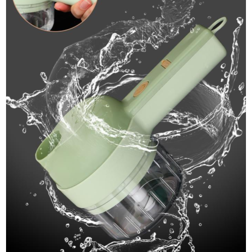 Multifunctional garlic masher, Gatling electric vegetable cutter, kitchen daily tools vegetable/meat chopping electric food processor, detachable