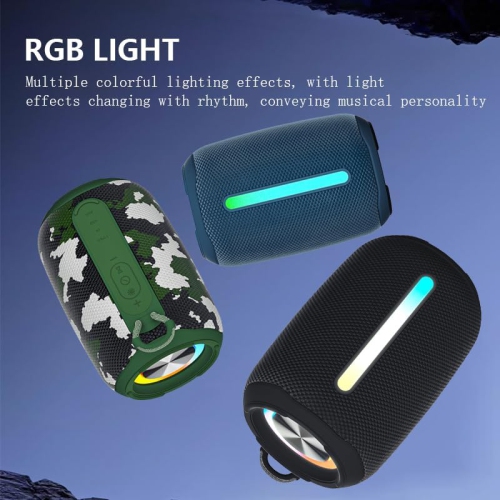 Nouveau haut-parleur d'extrêmes graves intelligent, petit canon en acier de grande qualité de fête extérieure, haut-parleur Bluetooth étanche à