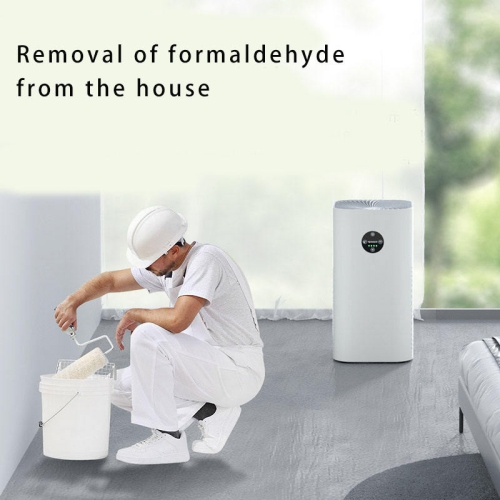 Negative ion air purifier, household formaldehyde purifier, disinfection machine, hotel purifier, smoke removal, gift, white