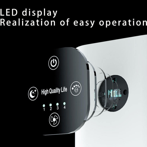 Negative ion air purifier, household formaldehyde purifier, disinfection machine, hotel purifier, smoke removal, gift, white