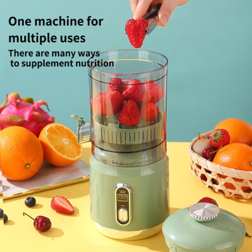 Juicer, portable multifunctional electric small juicer, orange juicer, slag juice separator, green