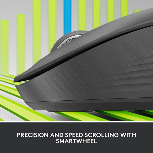 Open Box-Logitech Signature M550 Wireless Optical Mouse(Bluetooth / Wireless 2.4ghz - Graphite