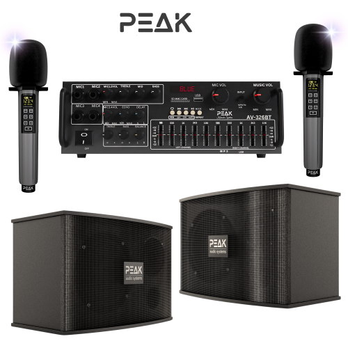 PEAK Karaoke ELITE PRO STAGE I Karaoke System - 1200W