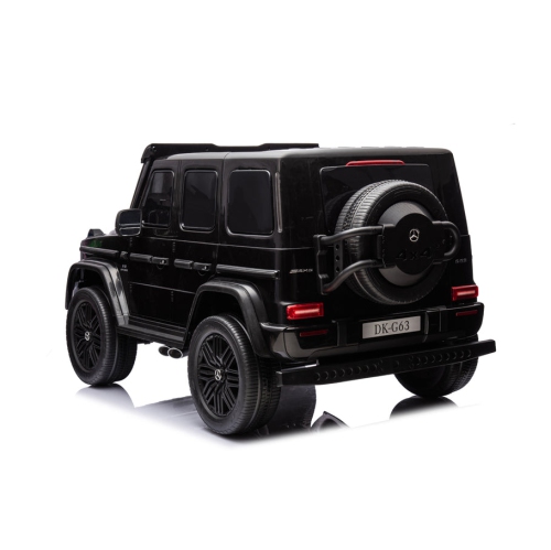 XXL édition Premium Mercedes Benz G63 AMG 24&nbsp;V, porteuse pour enfants, 4RM, roues en caoutchouc, sièges en cuir, avec RC