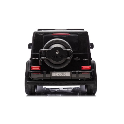 XXL édition Premium Mercedes Benz G63 AMG 24&nbsp;V, porteuse pour enfants, 4RM, roues en caoutchouc, sièges en cuir, avec RC