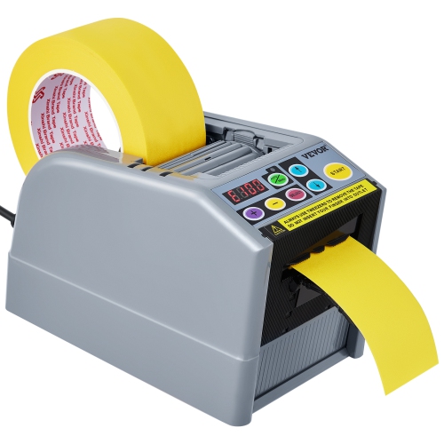 VEVOR 6-60mm Tape Width Automatic Tape Dispenser Adhesive Electric Tape Cutter Packaging Machine Tape Cutting Machine