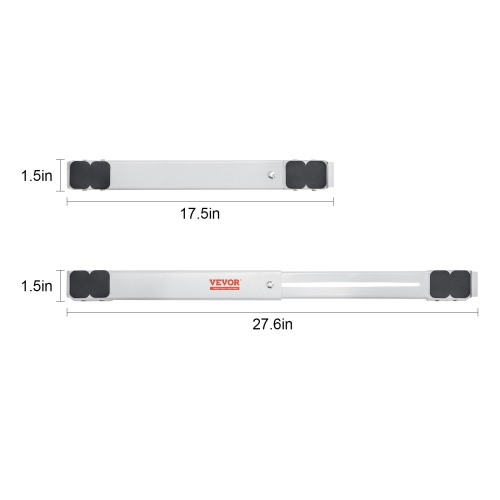 VEVOR 660 lbs Load Furniture Appliances Rollers, Extendable Appliance Rollers Mobile Washing Machine Base, Fridge Stand Dolly Movers for