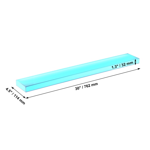 VEVOR 1 Tier LED Lighted Liquor Bottle Display, 30 Inch Wall Mounted Whiskey Rack Stand,1 Step Commercial Illuminated Home Bar Shelf, Acrylic Drinks