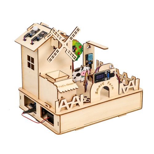 Trousse de démarrage IdO de la ferme intelligente ESP32 d'ACEBOTT avec Arduino/ACECode - Trousse de programmation STIM éducatif à faire soi-même pour