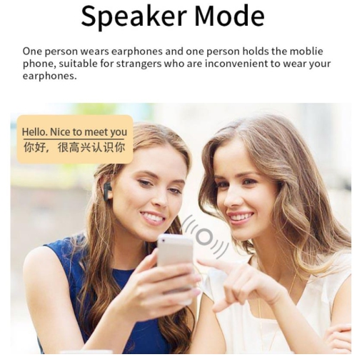 Translation Earbuds in Real Time,Language Translation Earbuds, Two-Way Translator Earbuds with 144 Languages Real Time for Travel Business