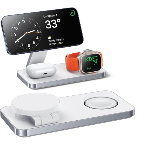 3 in 1 Charging Station Cell Phone Charging Station/3 in 1 Wireless Charger Stand/Phone and Watch Charger/Wireless Charging for IPhone Series