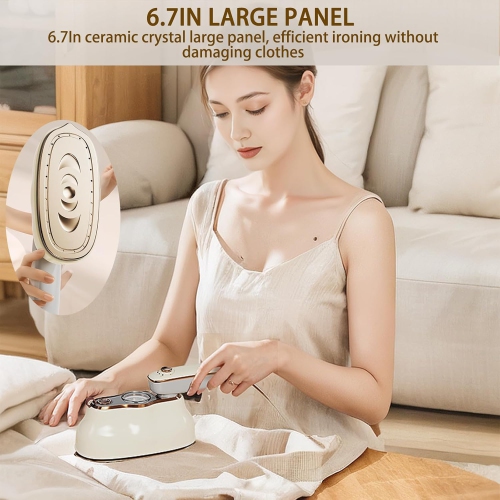 Handheld Garment Steamer, Small Foldable Portable Ironing Machine for Household Use, High-Power Steam Iron, 180° Rotating Handle