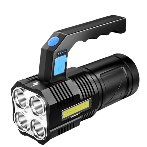 LED Flashlight Rechargeable High Lumen Handheld Flashlights Portable Torch for Outdoor Camping Hiking Emergency Lantern