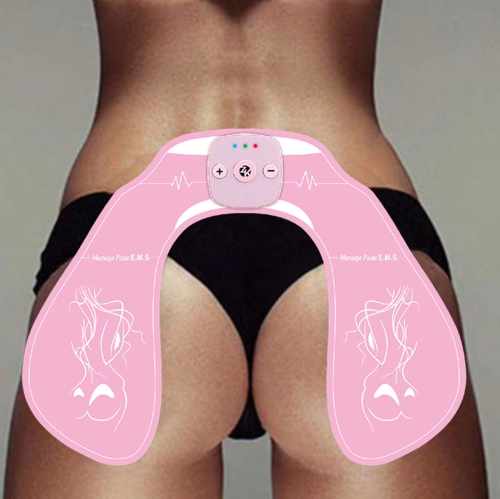Booty Trainer with Remote Control 6 Modes Adjustable Smart Hip Glute Toner EMS Muscle Stimulator Buttock Training Patch Massager