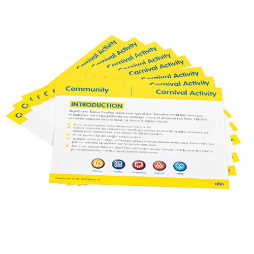 Our Community Activity Tin for Bee-Bot and Blue-Bot Programmable Toy Robot Accessories - STEM Educational & Teaching Toy for Kids 3+ Years