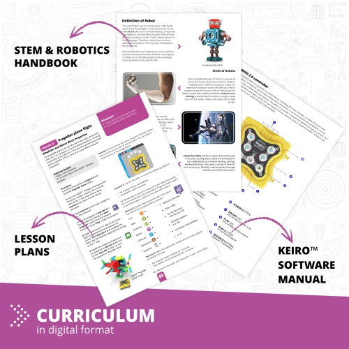 Engino STEM QBOIDZ & Junior Robotics Set, Learn How to Code, Programming Experiments School and HomeSchooling Robotic Kit, Guided Experiements &