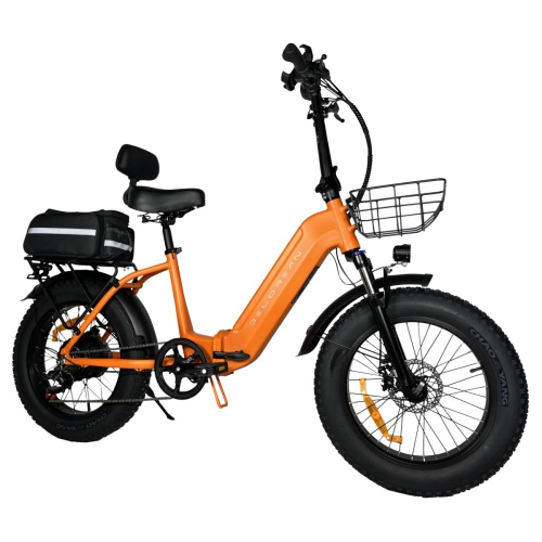Delorean DM600-Sport Foldable Fat Tire E-Bike