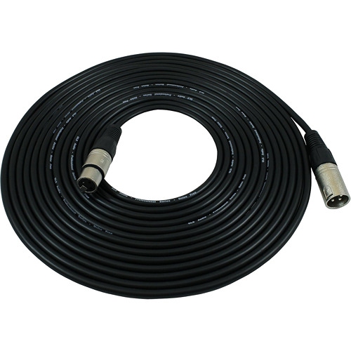 XLR Male to Female Microphone Cable – 25 Feet