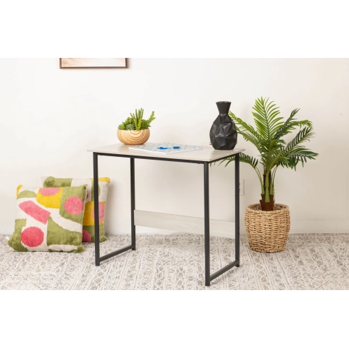 Comfy Goods Chic Computer Desk for Home & Office - Light Gray