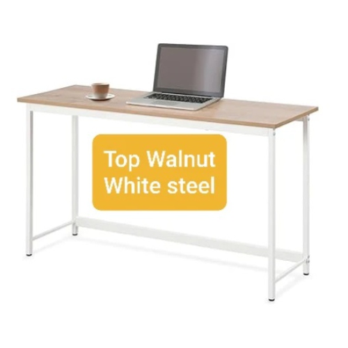 Comfy Goods Chic Computer Desk for Home & Office - Walnut