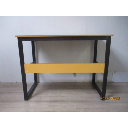 Comfy Goods Modern Office Computer Desk with Bookshelf - Cream