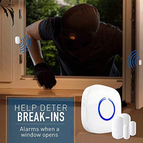 Expandable and Configurable Wireless Door Chime with Mini Magnetic Sensor