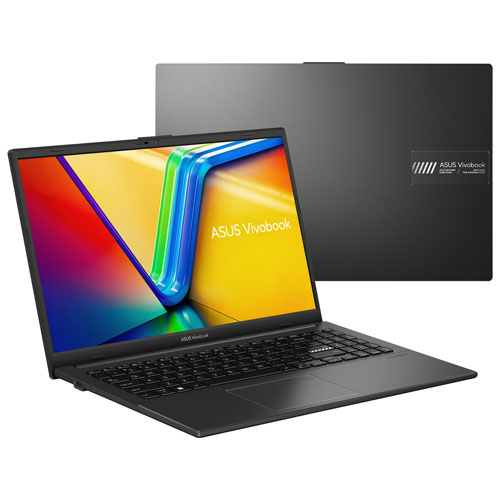 ASUS Vivobook Go 15 15.6" Laptop - Mixed Black (AMD Ryzen 5 7520U/16GB RAM/512GB SSD/Windows 11 Home)