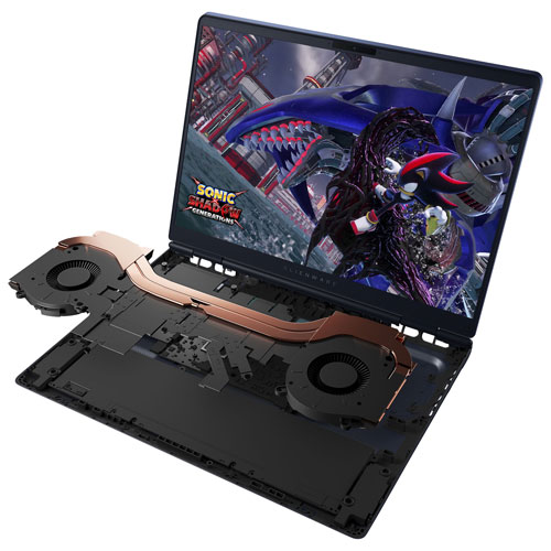 Portable de jeu de 16 po 16X Aurora d'Alienware - Bleu